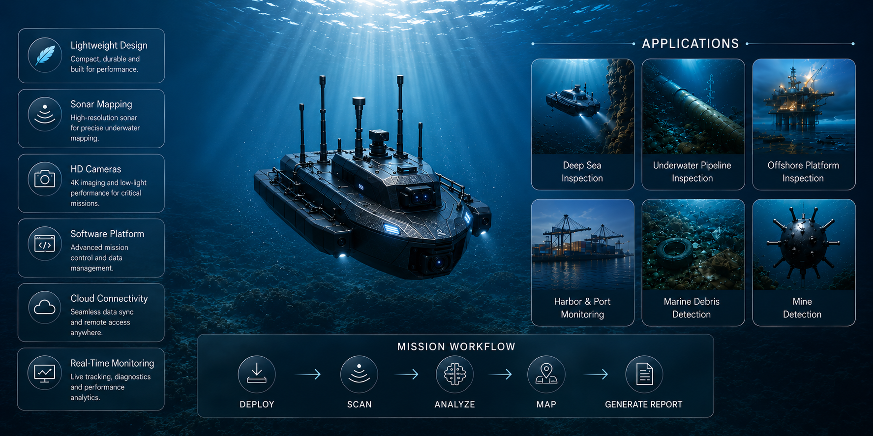 GENSIS X™ ROV — Technical Specifications